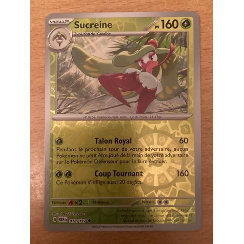 (1555) Sucreine 18/197 Pokemon 