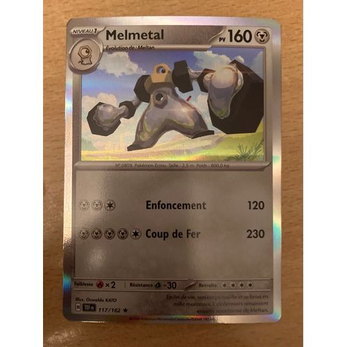(1864) Melmetal 117/162 Pokemon 