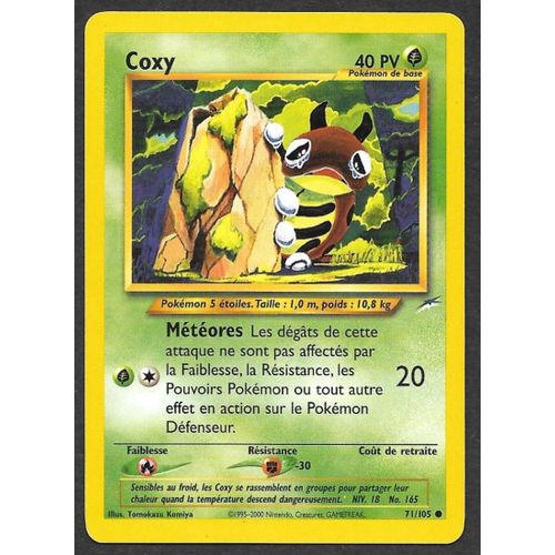 Carte Pokémon Coxy 71/105 - Neo Destiny Wizards (Fr)