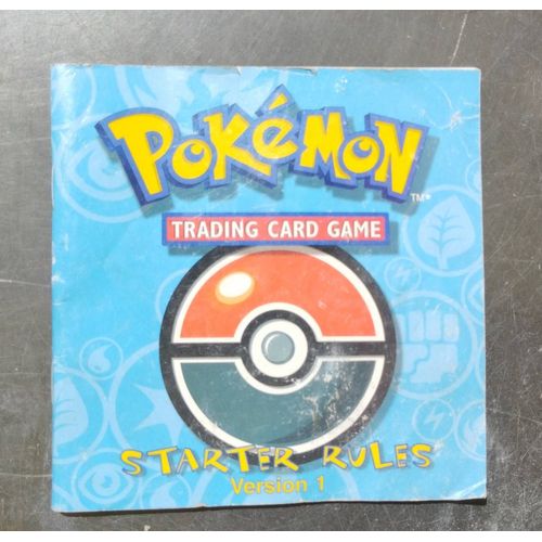 Pokémon Starter Rules Version 1