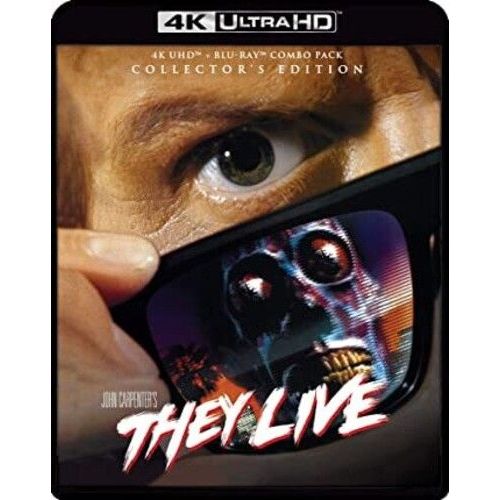 They Live [Ultra Hd] With Blu-Ray, 4k Mastering, Collector's Ed, 2 Pack