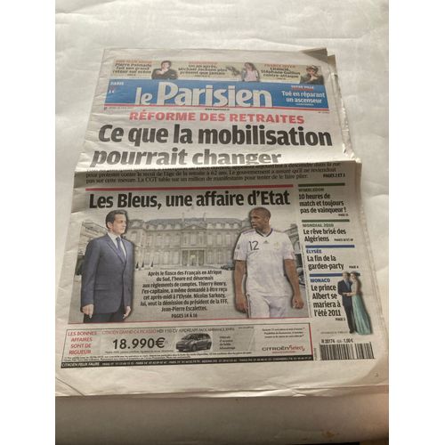 Le Parisien Du 24 Juin 2010