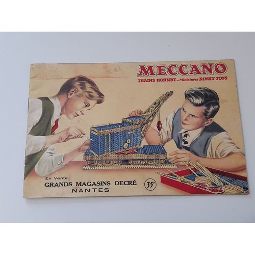 Ancien Catalogue Meccano Trains Hornby Et Dinky Toys 1953 Grands Magasins Decré Nantes