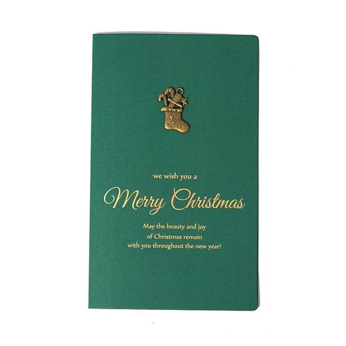 Lot De 10 Chaussettes De Noël En Métal Vert, Thème Flocon De Neige, Feuilles De Message, Porte-Bonheur, Amour, Invitation À La Saint-Valentin Avec Enveloppe