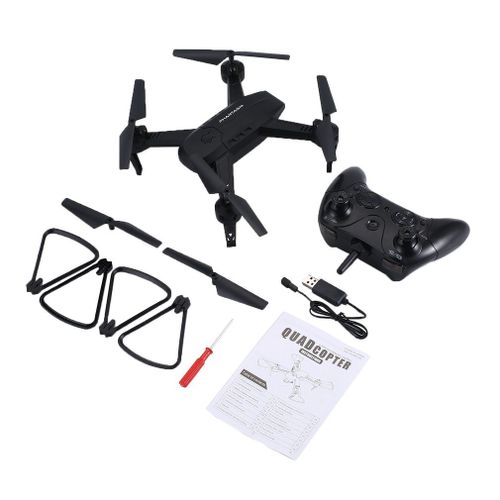 Drone De Contrôle Wifi Avec Caméra Hd, Hélicoptère De Course, Quadrirotor Fpv Professionnel, Vol Stationnaire, Angle De 720 Pixels-Générique