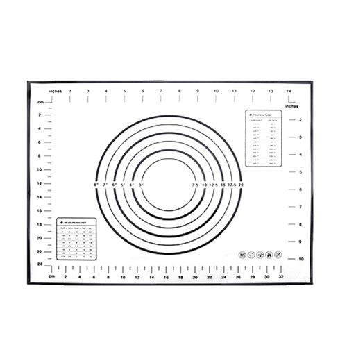 Plaque de cuisson en Silicone avec tapis de cuisson antiadhésif, pâte à gâteau, Fondant, tapis de pétrissage, cuisson, rouler la pâte, pétrissage, accessoires de cuisine