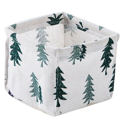 Boîte de rangement de Bureau En coton et lin, organisateur de Bureau, porte-documents, rangement de livres, stylo, boîte de finition cosmétique