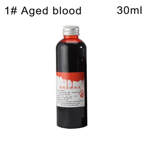 Bouteille De Liquide De Faux Frottis 30/60ml, Accessoire De Scène, Farce, Théâtre, Vampire, Fête D'Horreur, Bricolage, Cosplay, Offre Spéciale, 60%