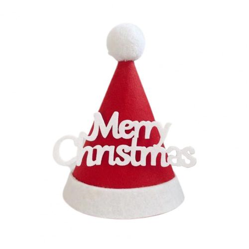 Chapeau De Noël En Tissu Non Tissé, Fabrication Exquise, Chapeau De Fête De Noël Pour Enfants