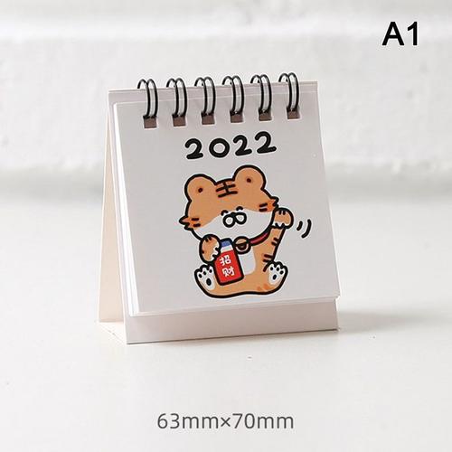 Happy New Year ? Calendrier De La Paume De La Main 2022, Décoration Créative Chinoise De L'Année Du Tigre, Pour Le Bureau Des Étudiants, Mini Cadeau Pour Enfants