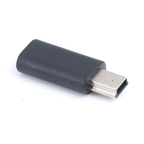 1Pc Entrée Adaptateur Micro USB + Sortie Mini USB Micro USB Femelle à Mini USB Mâle