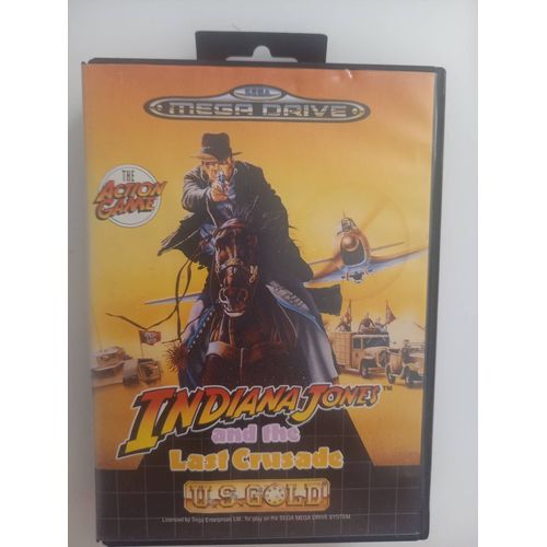 Indiana Jones And The Last Crusade Us Gold Sega Megadrive Complet