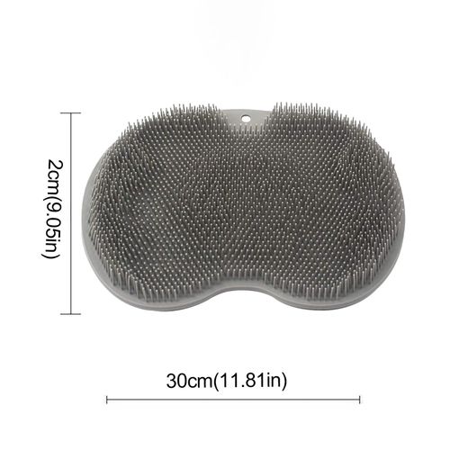 Tapis de bain antidérapant en Silicone, brosse de lavage des pieds, bain, douche, Massage, salle de bain, antidérapant, # Z