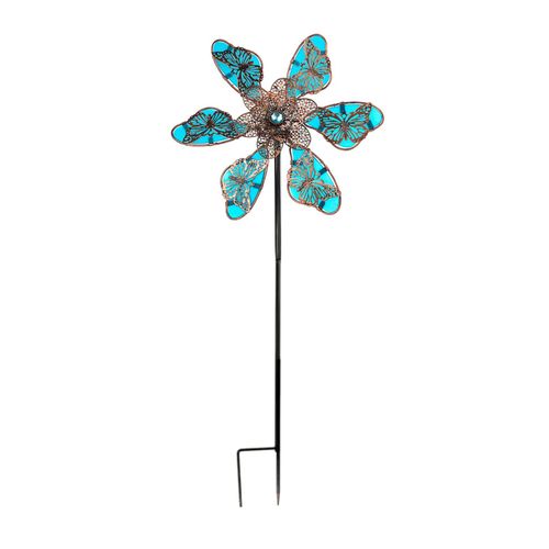 Ornements Artisanaux En Métal, Papillon Lumineux, Décoration D'Extérieur, Moulin À Vent, Jardin, Cour, Jouet Pour Enfants