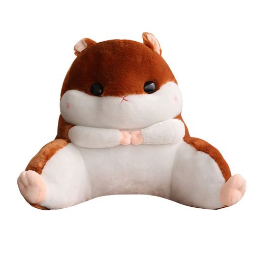 Oreiller En Peluche En Forme De Hamster Pour Filles, Mignon Et Doux, Pour Faire Une Pause Au Bureau, Pour Dormir, Décoration De Maison, Poupée Cadeau Pour Enfants