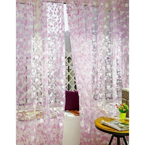 Rideau En Tulle Élégant Et Moderne, Pour Salon, Chambre À Coucher, Cuisine, Voile De Traitement De Fenêtre, Cantonnière En Tissu # M