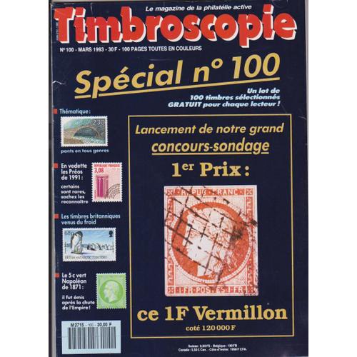 Lot 9 Numéros De Timbroscopie 1993 - 98-99-100-101-102-103-104-105-106 A4 98 Pages