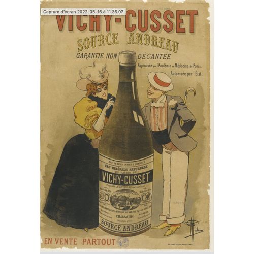 Affiche Vichy Cusset