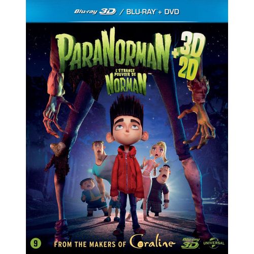 Paranorman - L'étrange Pouvoir De Norman (2d+3d Blu-Ray+Dvd)