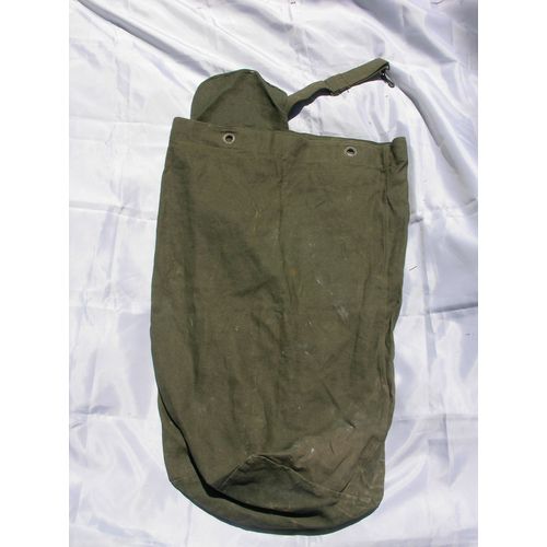 Ww2/Postwar France Grand Sac Militaire De Paquetage Francais Personnalisé " Mafca 1973 "