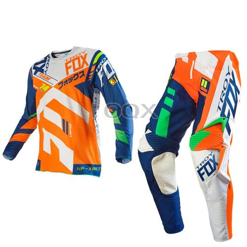 Orange Pantalon Jersey Taille Xxl 38 Ensemble Complet De Course Mx Atv Dirt Bike Pour Hommes, Maillot Et Pantalon, Combinaison De Vélo De Montagne Tout-Terrain, Kits De Course, Offre Spéciale