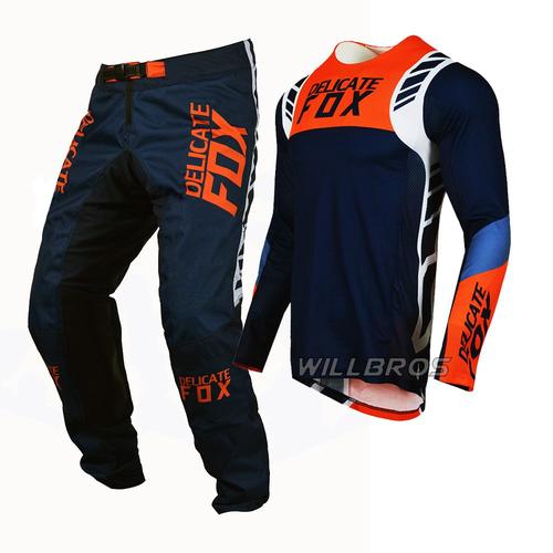 Bleu Orange Taille Pantalon 38 Jersey Xxl Ensemble De Vitesses Pour Hommes, Maillot Et Pantalon, Combinaison De Vélo De Descente, De Montagne, Tout-Terrain