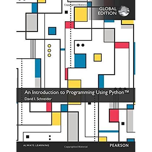 Introduction To Programming Using Python, An, Global Edition