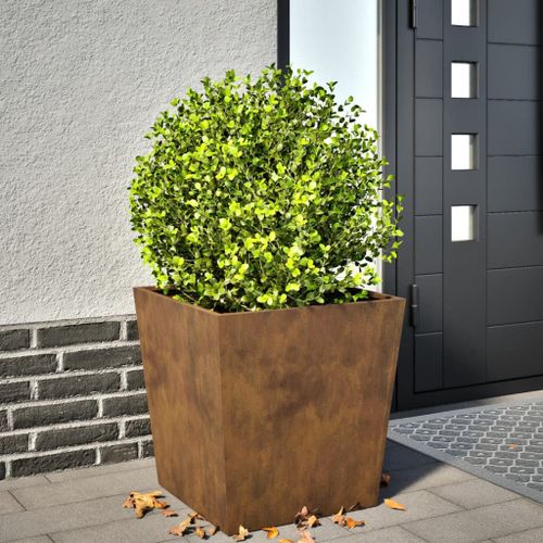 Vidaxl Jardinière 50x50x50 Cm Acier Corten