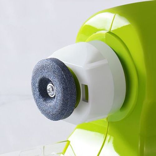 Swifty Moulin à couteau électrique, multifonctionnel, Outil tranchant, Meule PP Matériau Vert