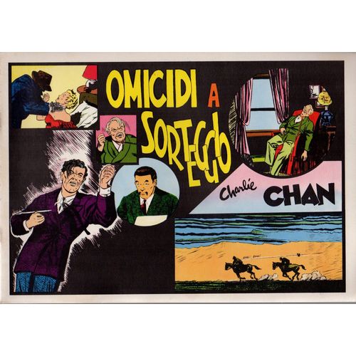 Charlie Chan (Omicidi A Sorteggio -The Lottery Murders ) N°18/22 - Comics Stars In The World - (1977)