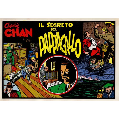 Charlie Chan (Il Segretto Del Pappagallo ) N°5/22 - Comics Stars In The World - (1976)
