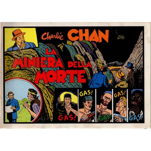 Charlie Chan (La Miniera Della Morte ) N°1/22 - Comics Stars In The World - (1976)