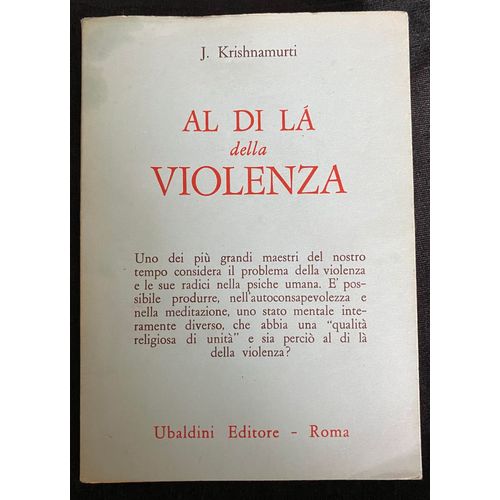 Al Di La Della Violenza Vintage