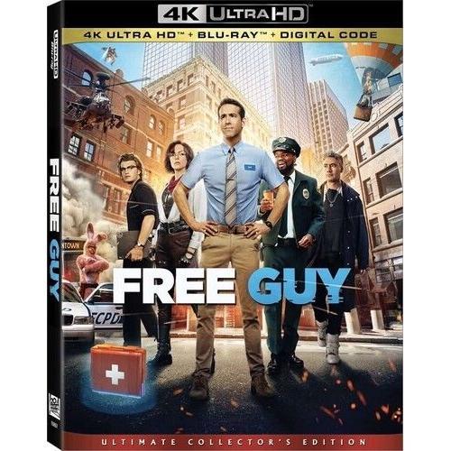 Free Guy [Ultra Hd] With Blu-Ray, Collector's Ed, 4k Mastering, Ultimate Ed,