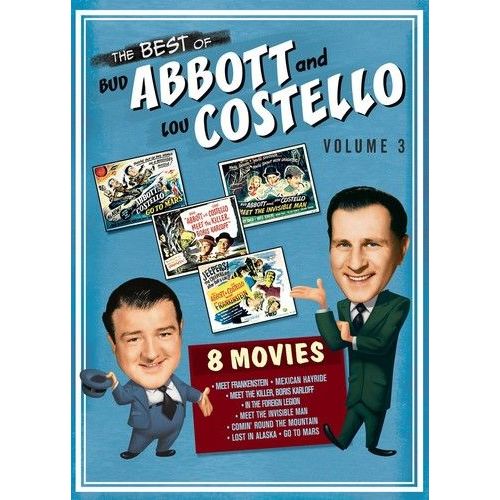 Abbott & Costello - The Best Of Bud Abbott And Lou Costello: Volume 3 [Dvd] Boxe