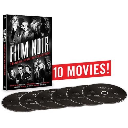 Film Noir 10-Movie Spotlight Collection: The Big Clock / Black Angel / The Blue Dahlia / Criss Cross / Double Indemnity / ...