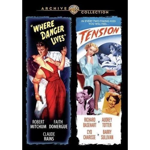 Where Danger Lives / Tension [Dvd] Full Frame, Mono Sound, Subtitled, Amaray