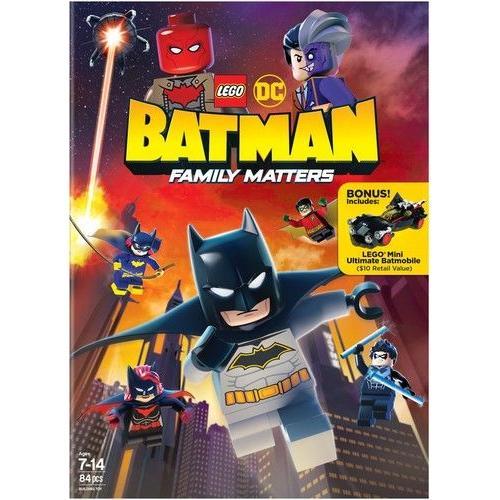 Lego Dc: Batman: Family Matters [Dvd] Figure, Gift With Purchase, Amaray Case