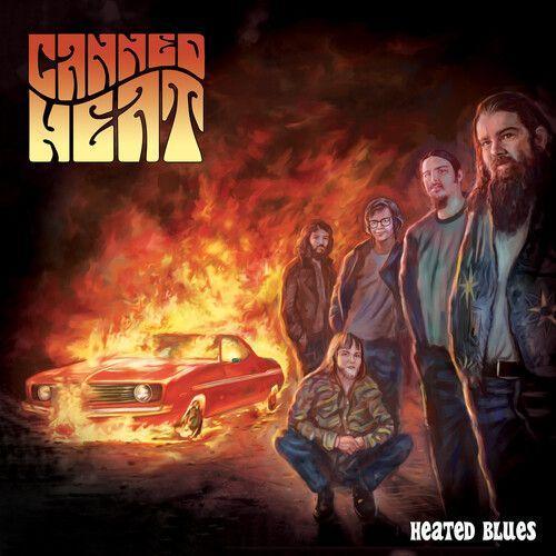 Canned Heat - Heated Blues (Red & Yellow Splatter) [Vinyl] Colored Vinyl, Gatefo