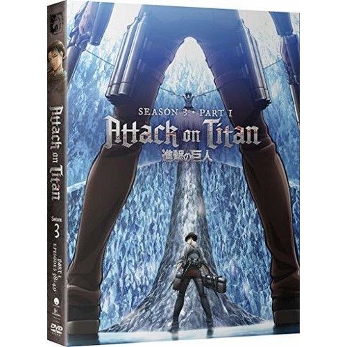 Attack On Titan: Season Three Part One [Dvd] 2 Pack, Subtitled