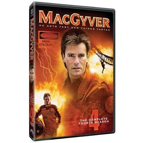 Macgyver: The Complete Fourth Season [Dvd] Boxed Set, Full Frame, Lithograph,