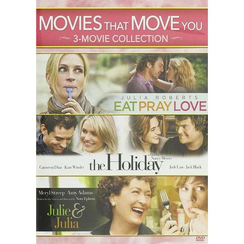 Movies That Move You: Julie & Julia / The Holiday / Eat Pray Love [Dvd] Wides