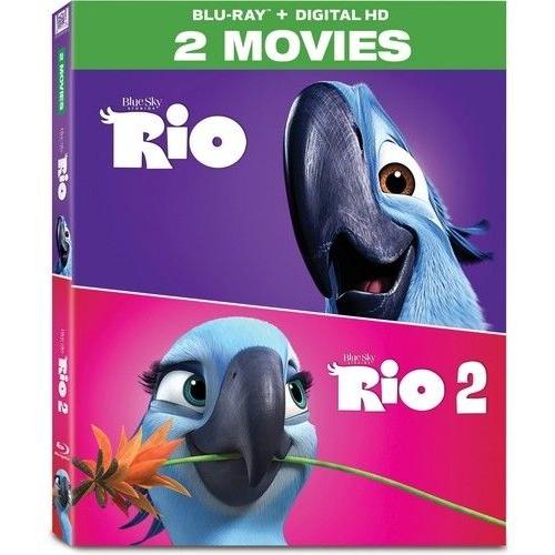 Rio 2-Movie Collection [Usa][Blu-Ray] 2 Pack