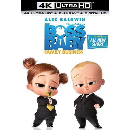 The Boss Baby: Family Business [Ultra Hd] With Blu-Ray, 4k Mastering, Digital