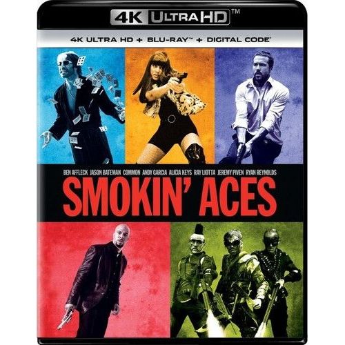 Smokin' Aces [Ultra Hd] With Blu-Ray, 4k Mastering, Digital Copy, 2 Pack