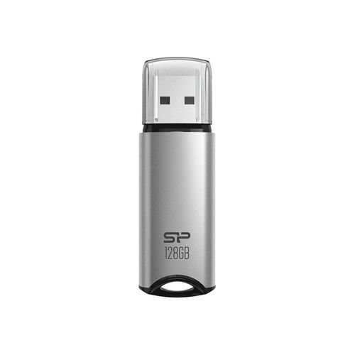SILICON POWER Marvel M02 - Clé USB - 128 Go - USB 3.2 Gen 1 - argent