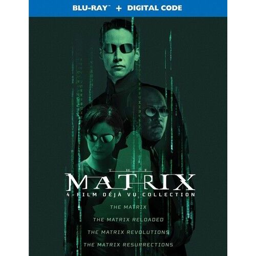 The Matrix: 4-Film Déjà Vu Collection [Blu-Ray] Boxed Set, Digital Copy