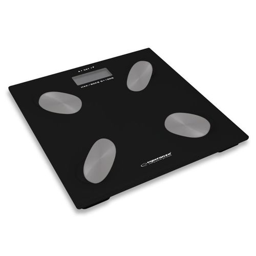 Esperanza Ebs022k Personal Scale Electronic Personal Scale Square Bla