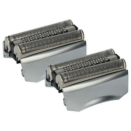 vhbw 2x Têtes de rasoir de remplacement compatible avec Braun Pulsonic 9595, 9585, 9565 rasoir électrique