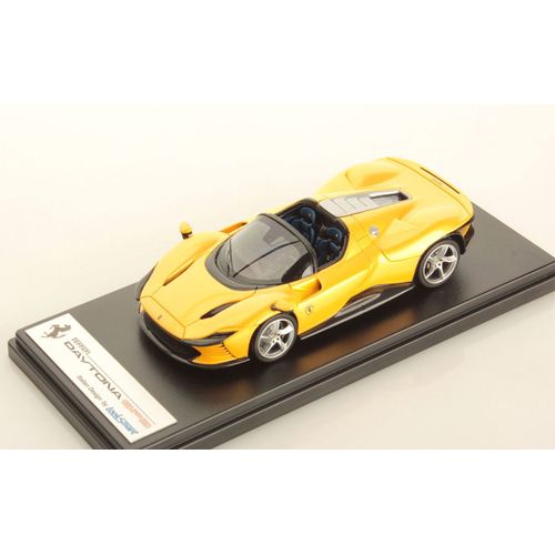 Ferrari Daytona Sp3 - Toit Ouvert - Jaune Tristrato 1/43 Looksmart-Looksmart